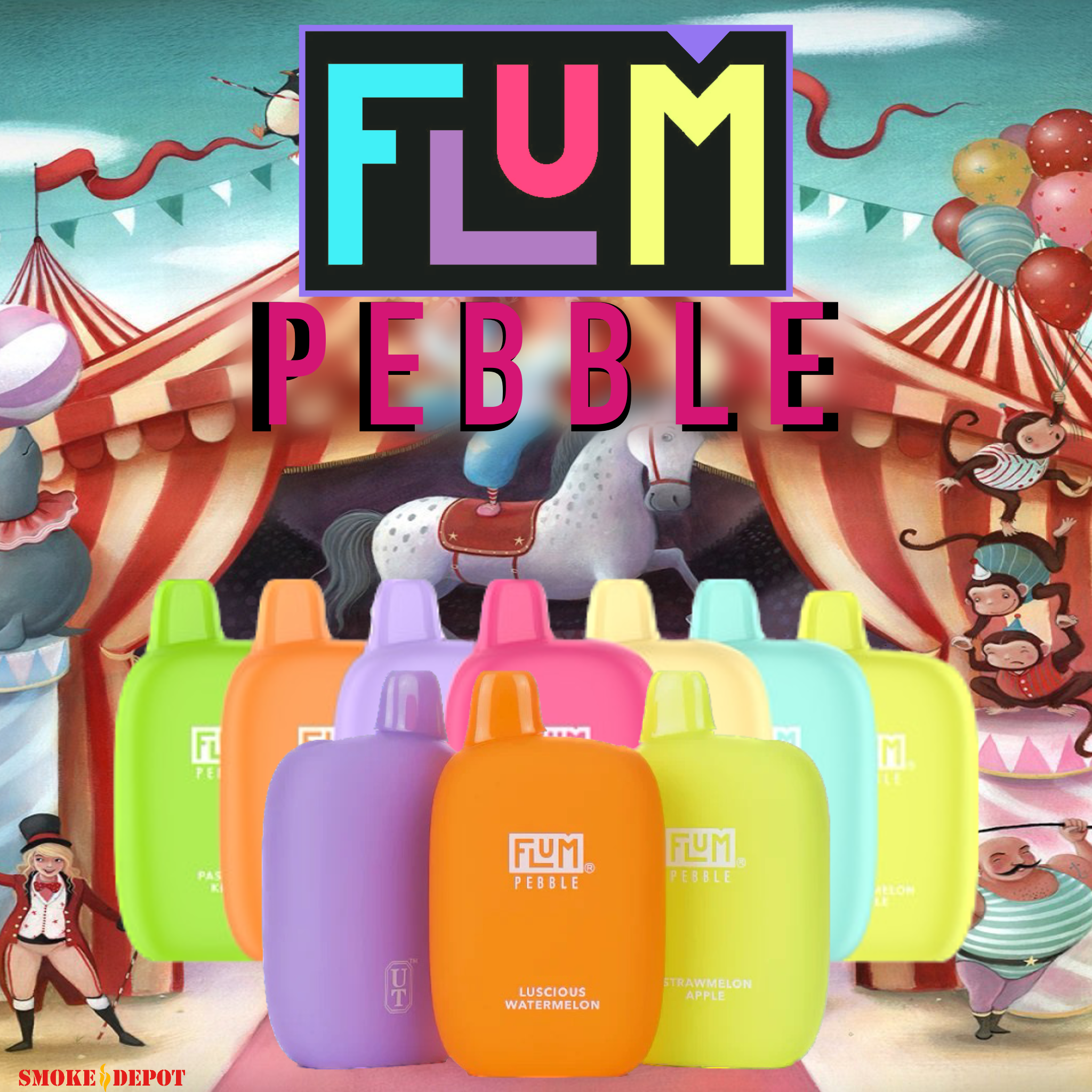 *FLUM Pebble Rechargeable Disposable [6000]