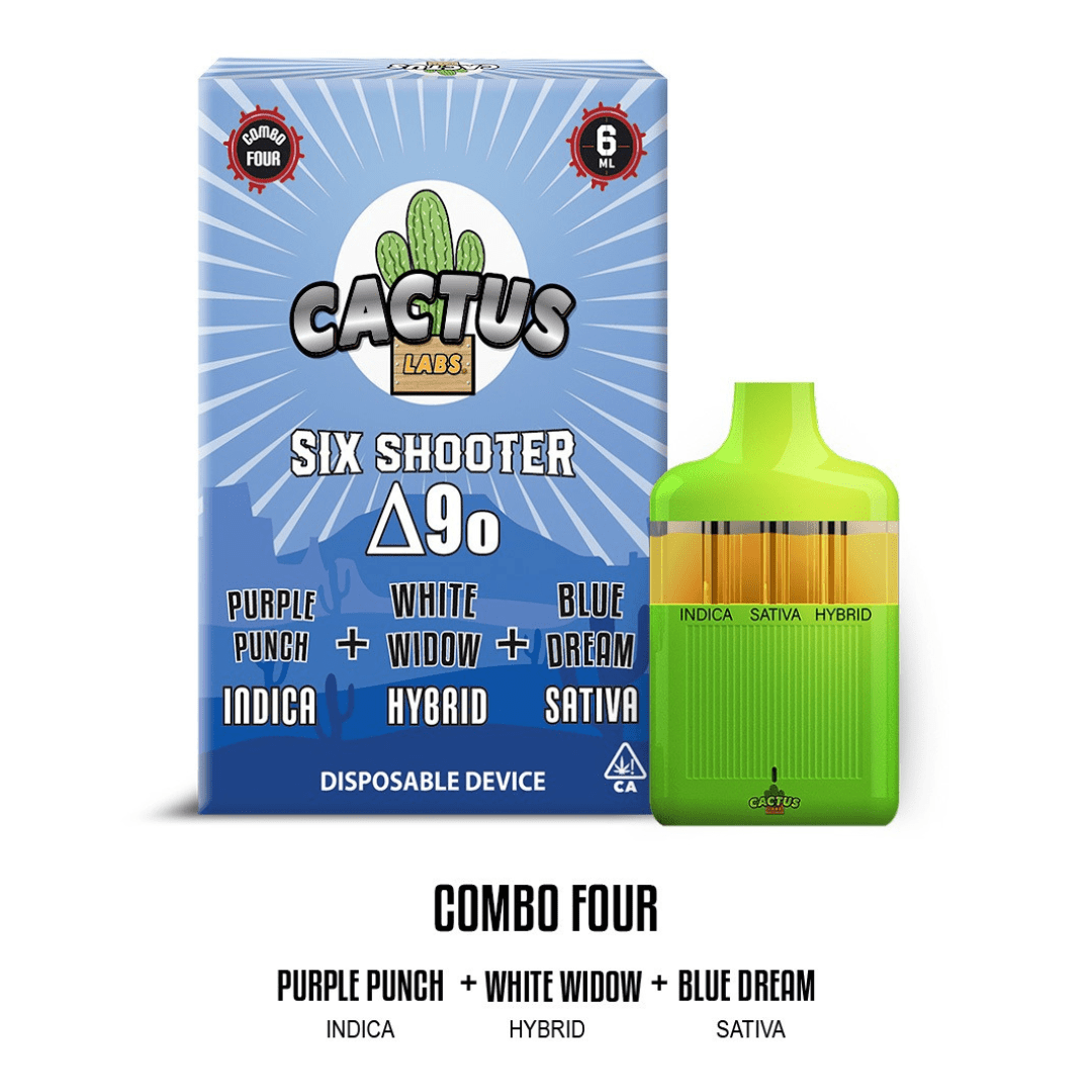 Cactus Labs Six Shooter HHC Delta Disposable [6ml]