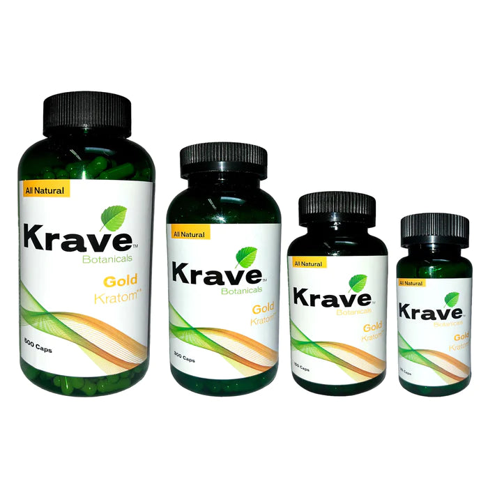 Krave Botanicals All Natural Kratom