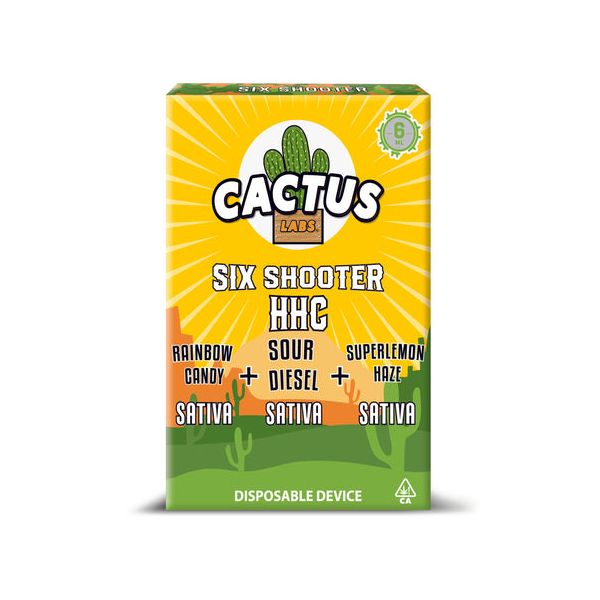 Cactus Labs Six Shooter HHC Delta Disposable [6ml]