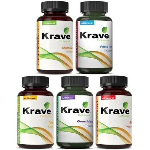 Krave Botanicals All Natural Kratom