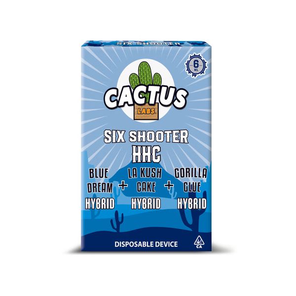 Cactus Labs Six Shooter HHC Delta Disposable [6ml]