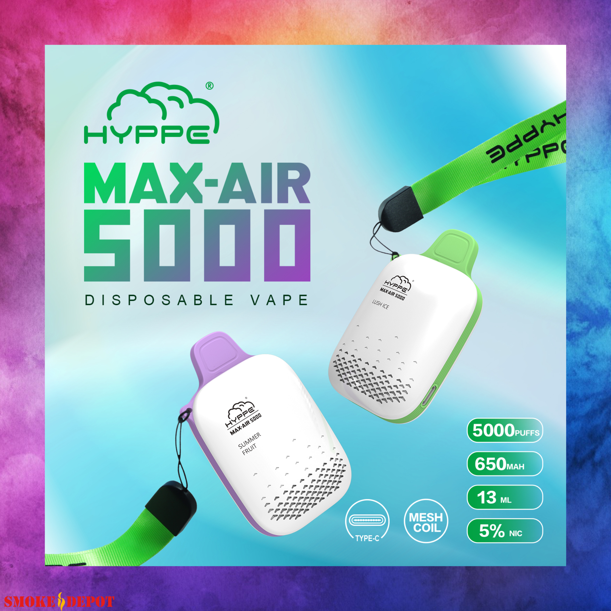 *HYPPE MAX AIR Rechargeable Disposable [5000]
